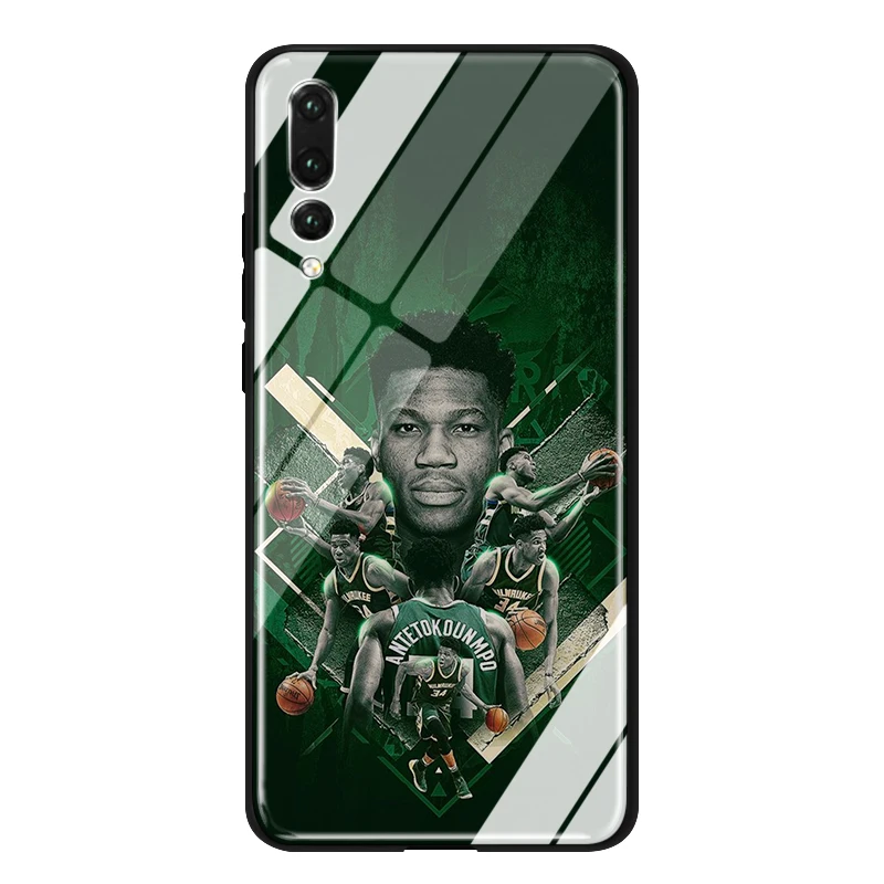 TG4 Lavaza Antetokounmpo Isaiah Томас стекло ТПУ чехол для huawei mate 20 P10 P20 P30 Y6 Y9 P smart lite Pro - Цвет: TG4