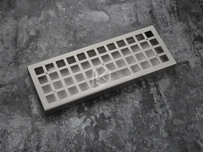 JJ40 EB Case x1 Изогнутый чехол из нержавеющей стали для jj40 40% JJ40 Заказная клавиатура закрытый чехол верхний и нижний чехол также может поддерживать планку - Цвет: JJ40 EB Case x1