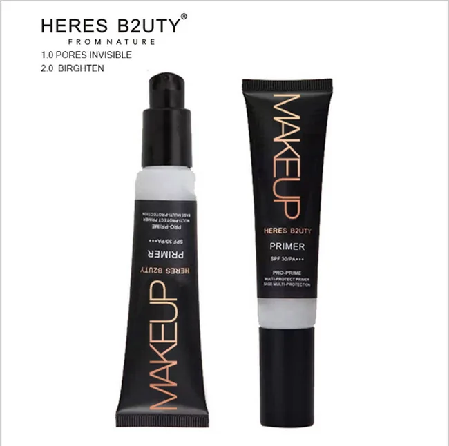 2Pcs/Lot Face Base Primer Pores Invisible And Brighten Whitening Cream Oil-Control UV Multi-Protection Nutritious 30ML | Красота и