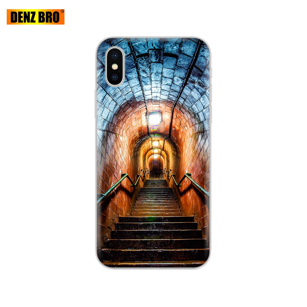 61852 Для iPhone 5 5S SE 6 6 S 7 8 Plus X 10 чехол для Capa iPhone 6 iPhone 6 S iPhone 5 силиконовый для galaxy Вселенная Небо красочный - Цвет: 61852