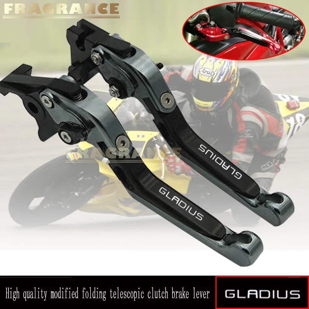 

Для SUZUKI GLADIUS SFV650 09 10 11 12 13 14 Мотоцикл Регулируемый складной выдвижной тормозной рычаг сцепления