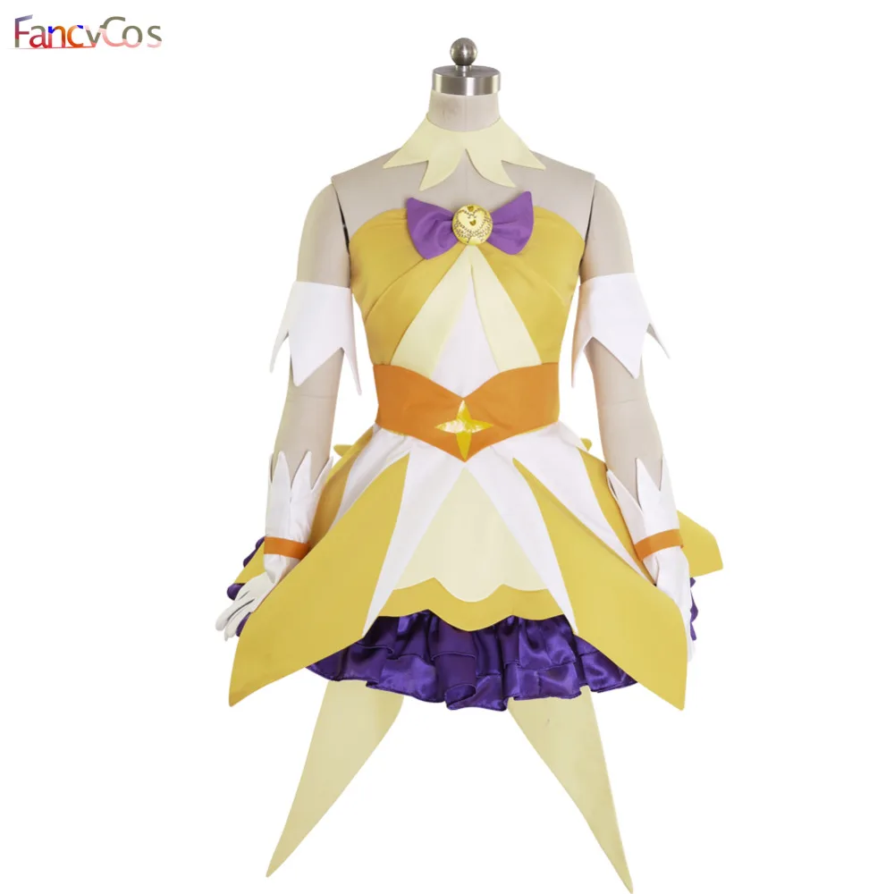 Хэллоуин женские Go! Пышное вечерние нее платье принцессы PreCure костюм для косплея