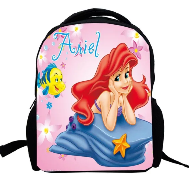 Рюкзак с русалочкой для девочек 15 дюймов двухслойный на заказ | Багаж и сумки