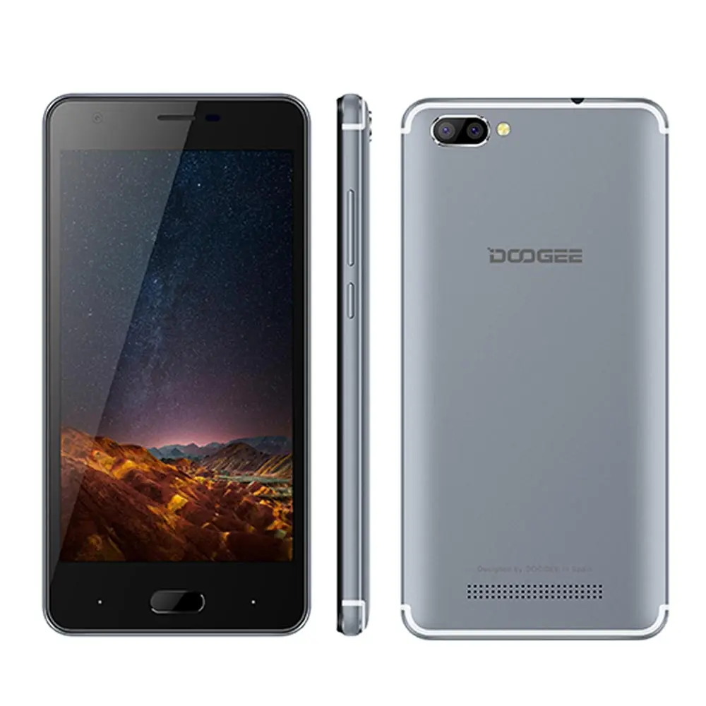 DOOGEE X20 двойной камеры заднего мобильных телефонов Android 7 0 5 &quotMT6580A 4 ядра 3g сотовые