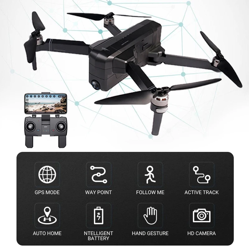 SJRC F11 PRO GPS 5G Wifi 500 м FPV с широкоугольной камерой 2K 28 минут время полета бесщеточный