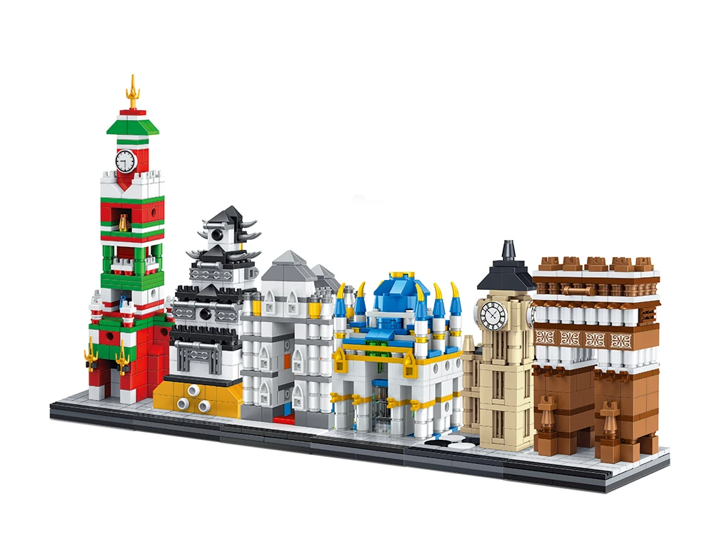 

274pcs Building Model London Big Ben Clock Architecture Building Block Brick Toy Birthday Gift 50034