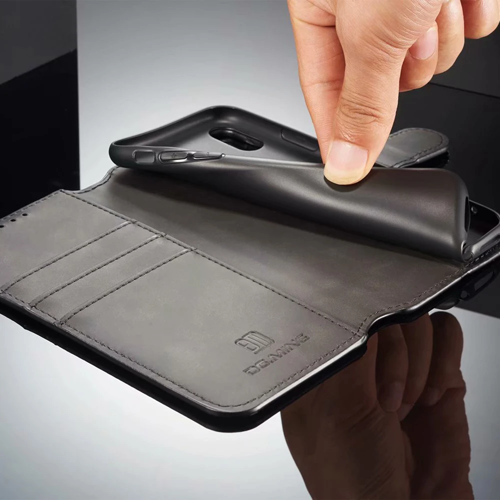 Чехол в стиле ретро, чехол для телефона для iPhone XS, слот для кредитных карт, слот для денег, флип-чехол s для iPhone 6, 6 S, 7, 8 Plus, Hoes для iPhone X, XR, XS MAX