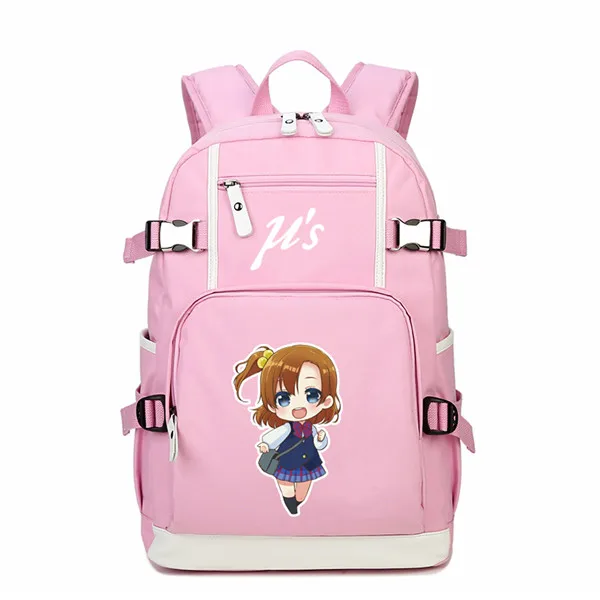 4 Мультяшный женский рюкзак LoveLive, Kawaii Back Pack, Minami Kotori, холщовые школьные сумки, Mochila Feminina, рюкзак для ноутбука, большая сумка для книг - Цвет: 4