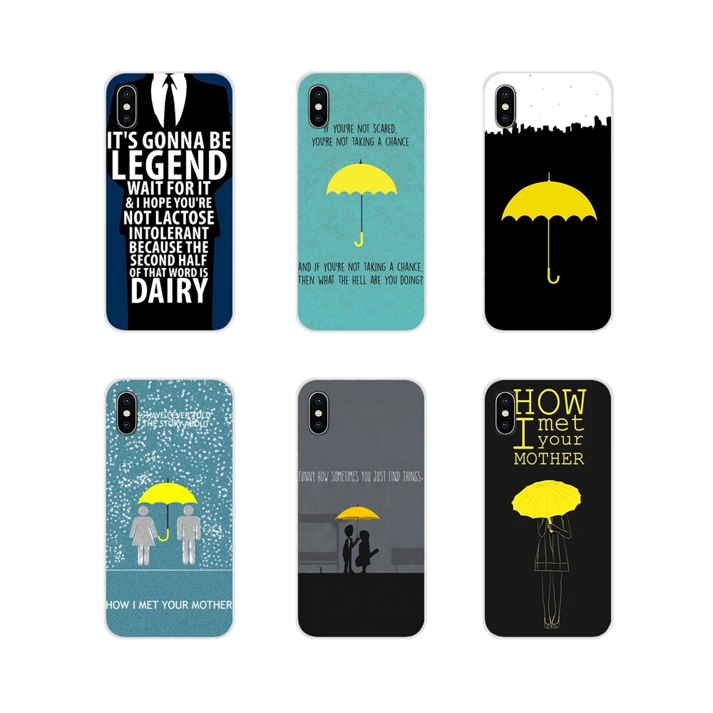 Силиконовый чехол для телефона HIMYM How I Met Your Mother Umbrella Samsung Galaxy S4 S5 MINI S6 S7 edge S8 S9 S10 Plus