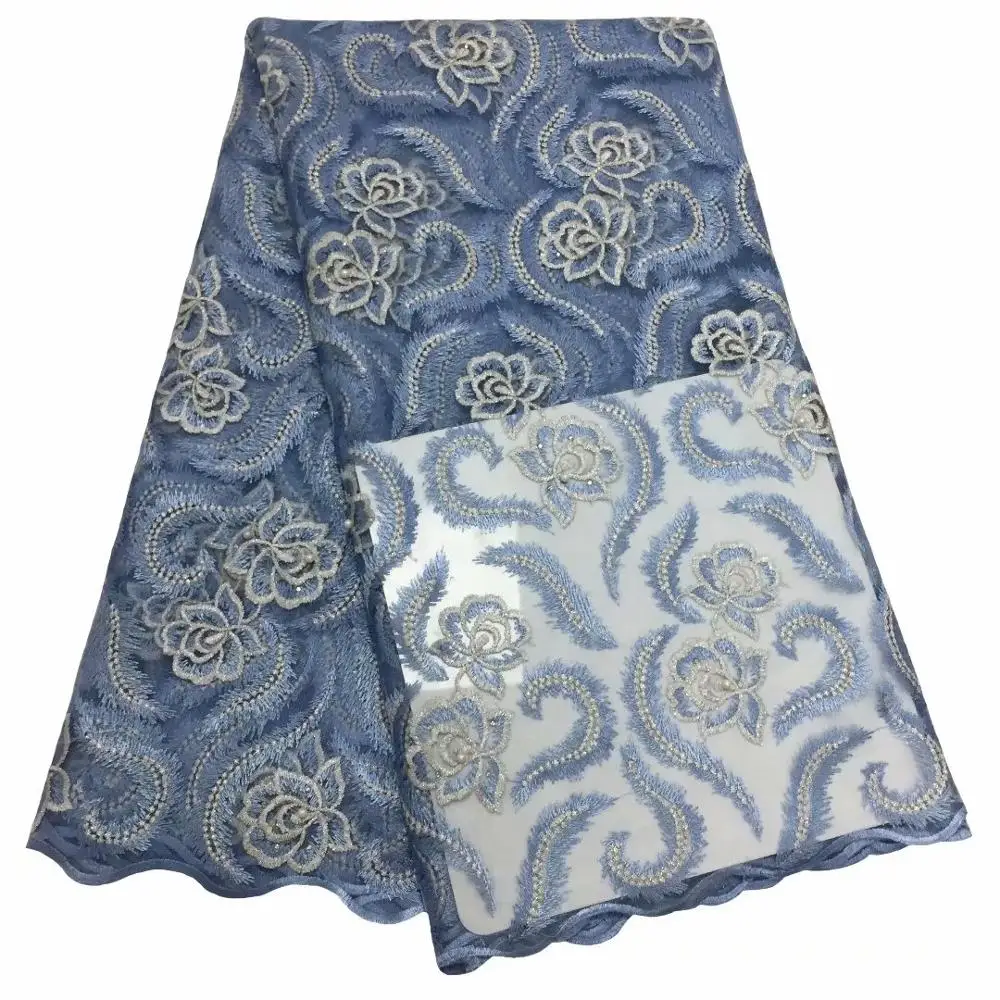 Новейшая африканская кружевная ткань 3D с луком высококачественное кружево