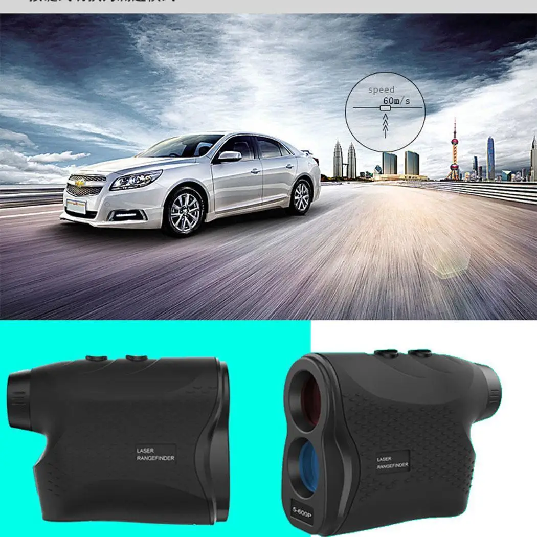 Portable Practical Rangefinder Handheld Speed Measurement 2 x AAA Battery(Not Include) Telescope Outdoor 6X 7 | Инструменты