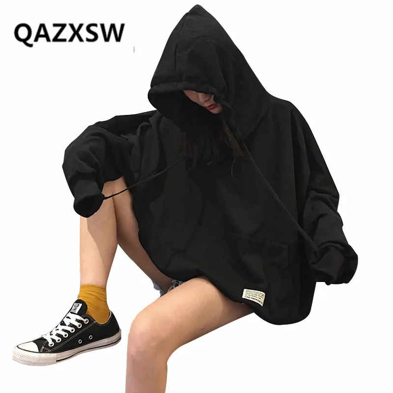 

2019 New Spring Women's Hoodie Korean Harajuku Style Personality Loose Hooded Long-sleeved Hoodie Couple Coat Students SY001