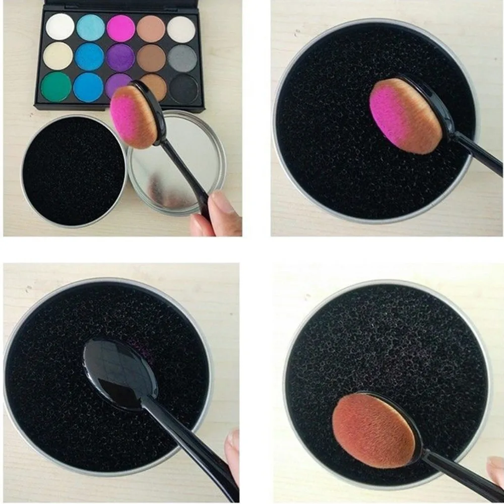 2019 новая Губка для удаления макияжа удаляет цвет из кисти тени век средство