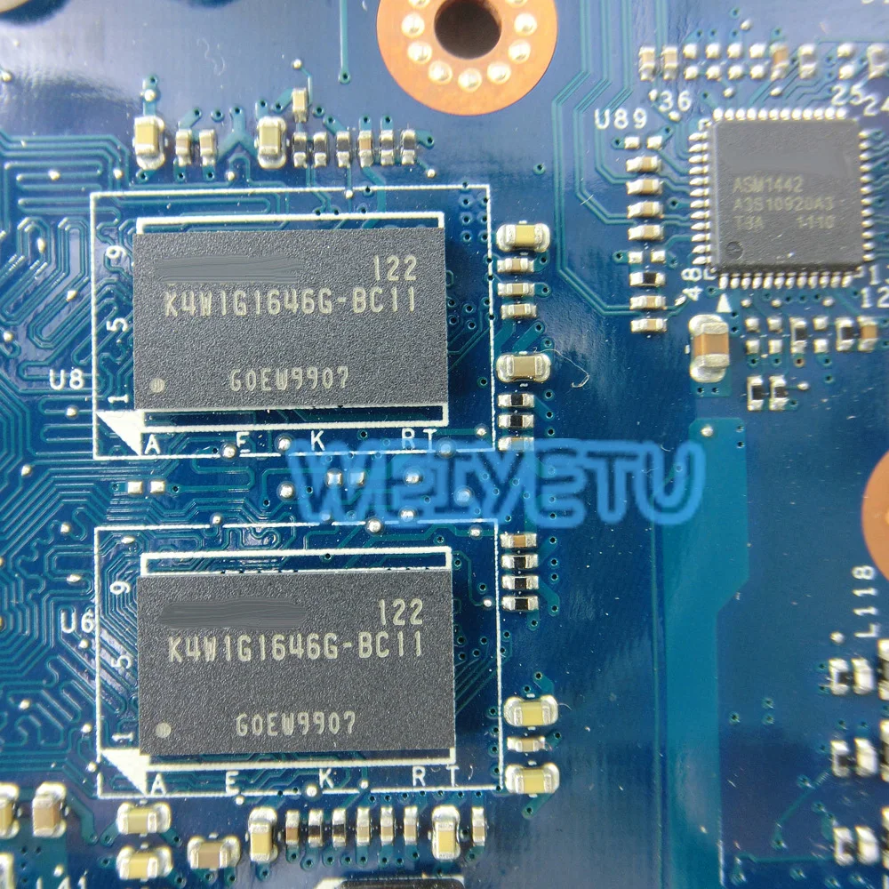 K53B материнская плата HD6470 для ASUS X53B K53BY K53BR X53BY ноутбука 100% тестирование работает