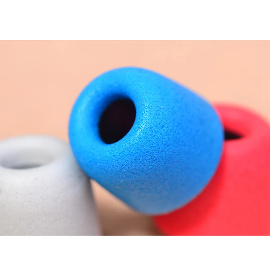 3 пары (6 шт.) шумоизоляция пены с эффектом памяти 5 мм Универсальные наушники T400