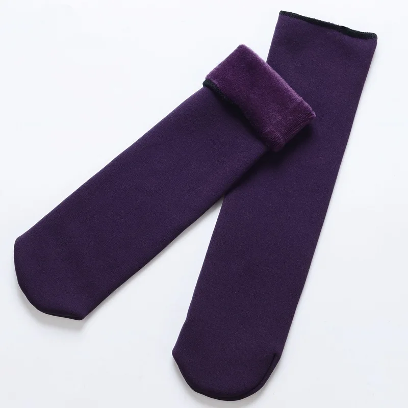 Winter Warmer Women Thicken Thermal Wool Cashmere Snow Socks Seamless Velvet Boots Floor Sleeping for | Женская одежда
