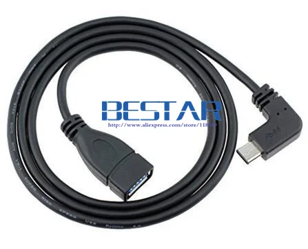 Адаптер OTG (100 шт./лот) двусторонний угол 90 градусов USB 3 1 Тип C к 0 A мама 25 см м для Mac