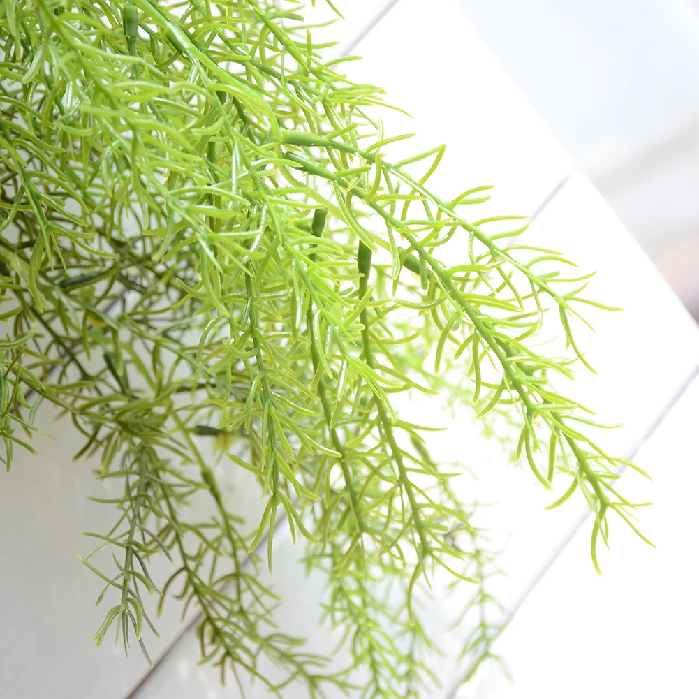 Artificial Flowers Pine Needles Fake Hanging Vine Plant Leaves Garland Home Garden Wall Decoration | Дом и сад