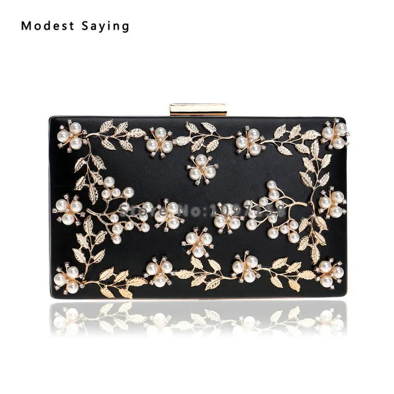 Роскошные сумки с золотым жемчугом для свадебной вечеринки новинка 2018 модные