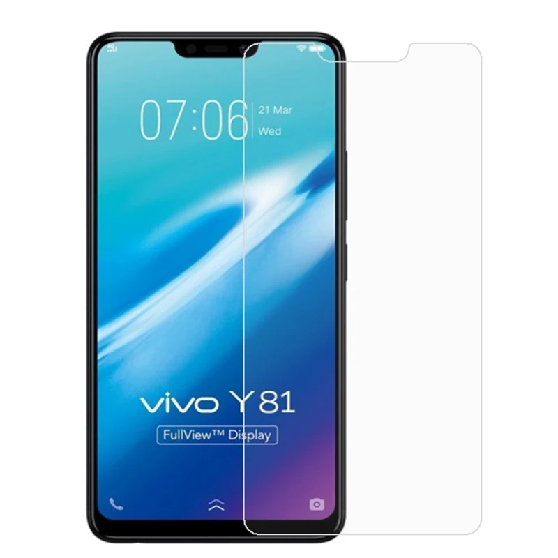 Wangcangli 2.5D 0 26 мм для VIVO Y81 закаленное стекло ультратонкая анти-осенняя пленка