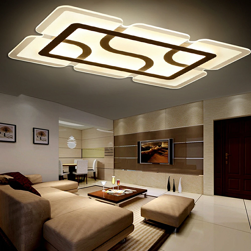 Modern Led Ceiling Lights remote control For Living Room Light Fixture lamparas de techo abajur | Лампы и освещение