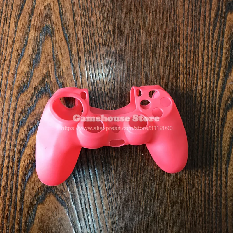Силиконовый чехол для геймпада защитный контроллера PS4 с джойстиком из гелевой