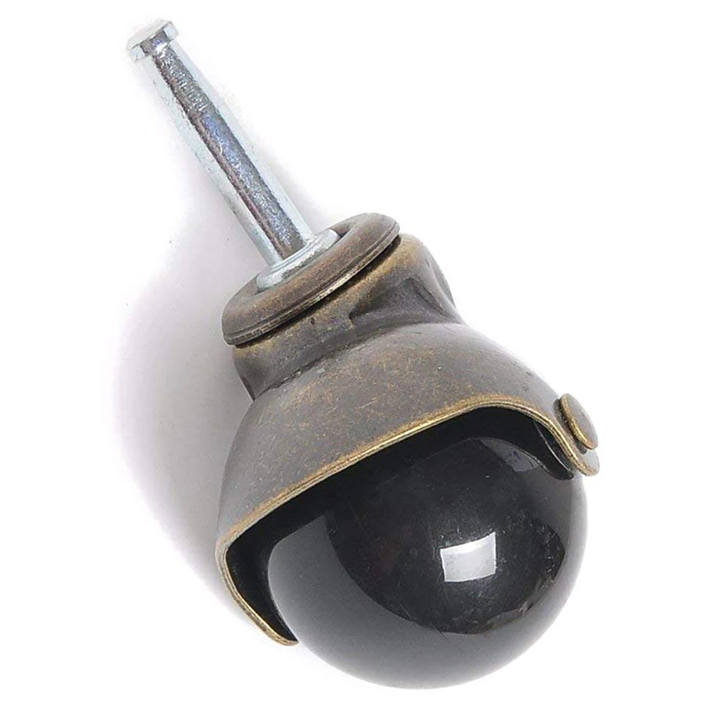 2 дюймов шарнирный ролик колеса антикварный шаровой с длинным стержнем всего 330lbs