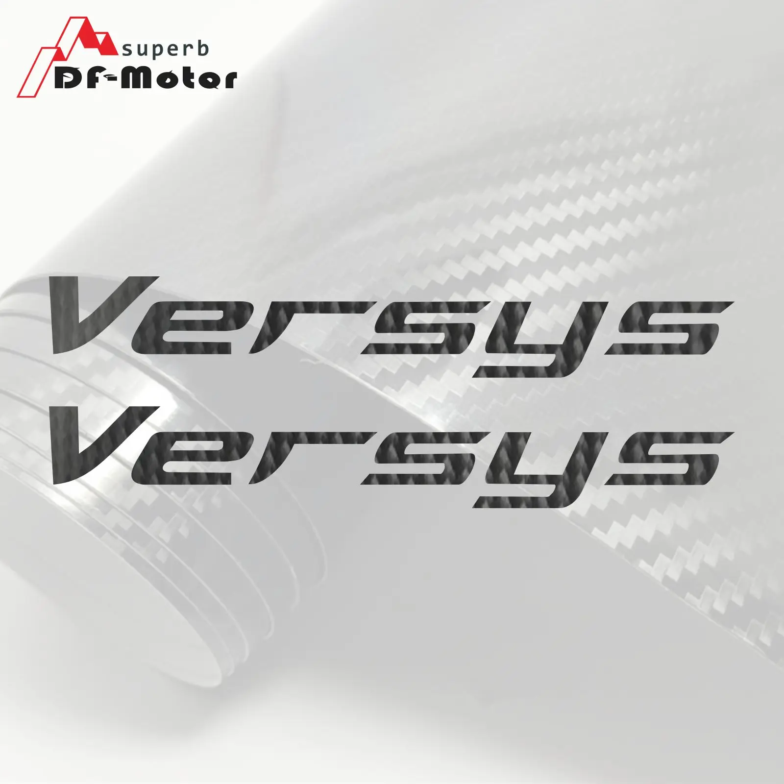 

8Inch 5D Carbon Fiber Sticker Decal Motorcycle Car Sticker Wheels Fairing Helmet Sticker DIY For Kawasaki VERSYS 650 Versys650