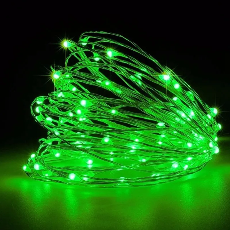 Светодиодная гирлянда 10 м 33 фута 100 светодиодов 5 В питание от USB|string lights|led string