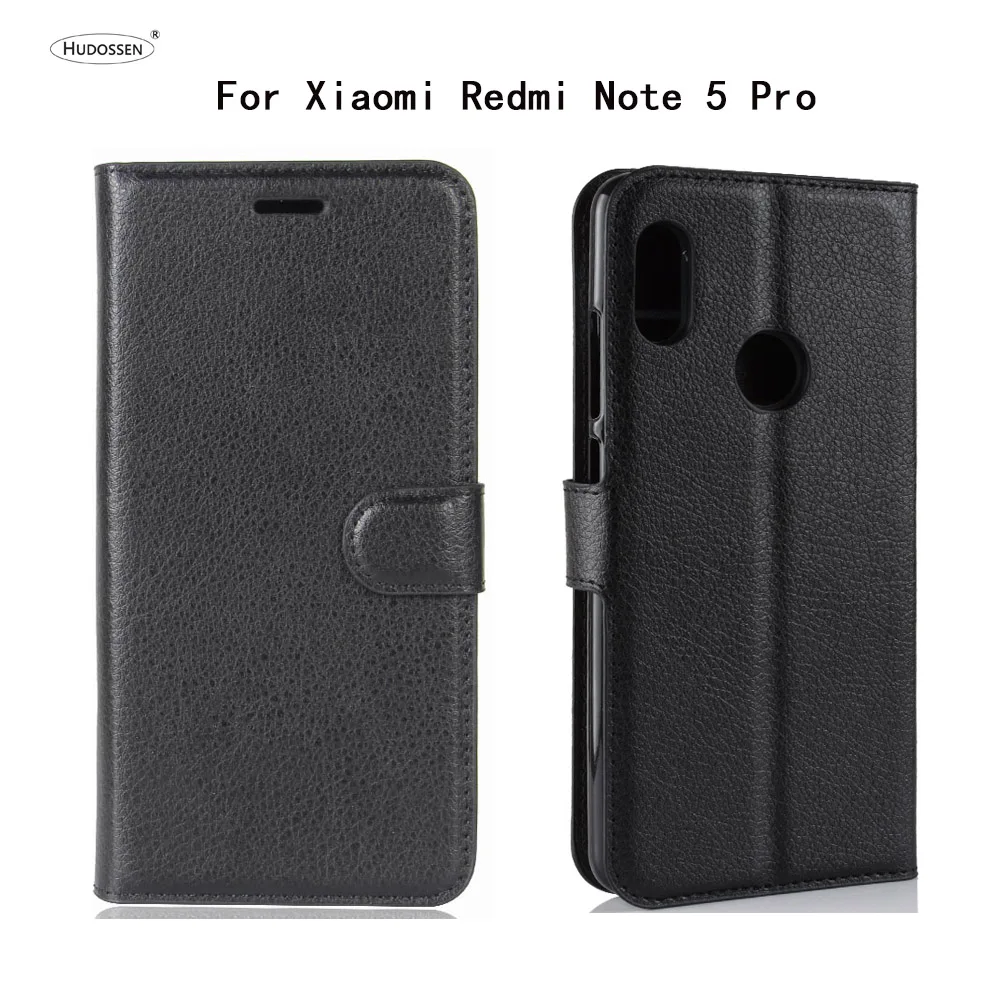Чехол HUDOSSEN для Xiaomi Redmi Note 5 Pro роскошная Обложка на заднюю панель из искусственной