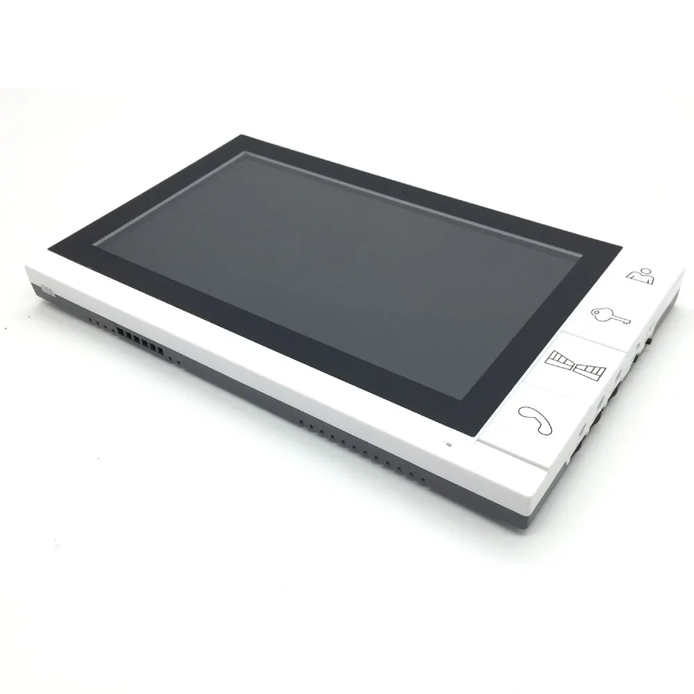 9 ''TFT lcd Проводной видео-телефон двери визуальный видеодомофон спикерфон домофон система с водонепроницаемой наружной ИК-камерой RFID