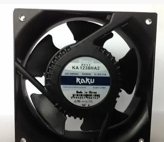 

KA1238HA2S full magnesium alloy AC220V power distribution cabinet chassis exhaust cooling fan 1P55 waterproof
