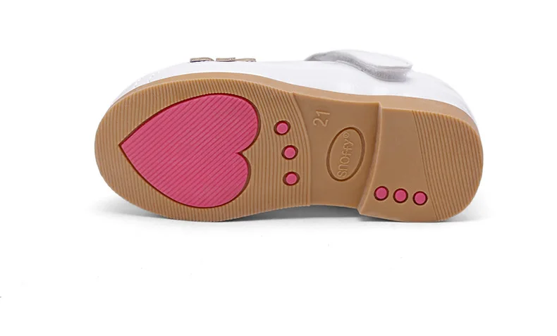 Snoffy/платье для девочек с цветочным узором; Chaussure Enfant; детская обувь на высоком каблуке; нескользящая обувь принцессы для танцев; TX264