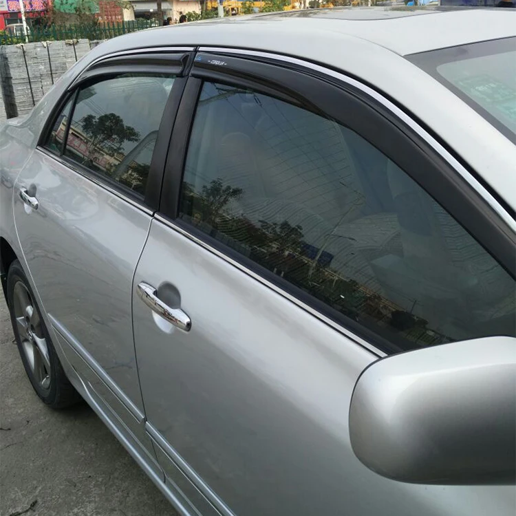 Пластиковый защитный козырек от солнца и дождя для TOYOTA corolla 4 шт./компл. 2007