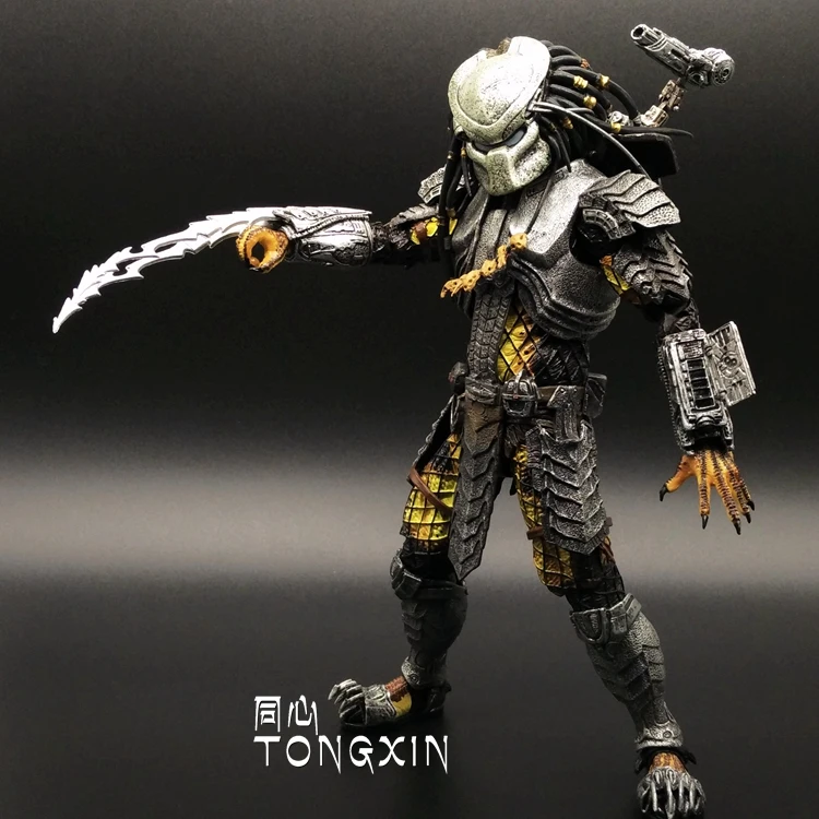 NECA AVP Aliens vs. Predator серия Young Blood/Elder Predator Охотник на змею фигурка игрушки 18 см
