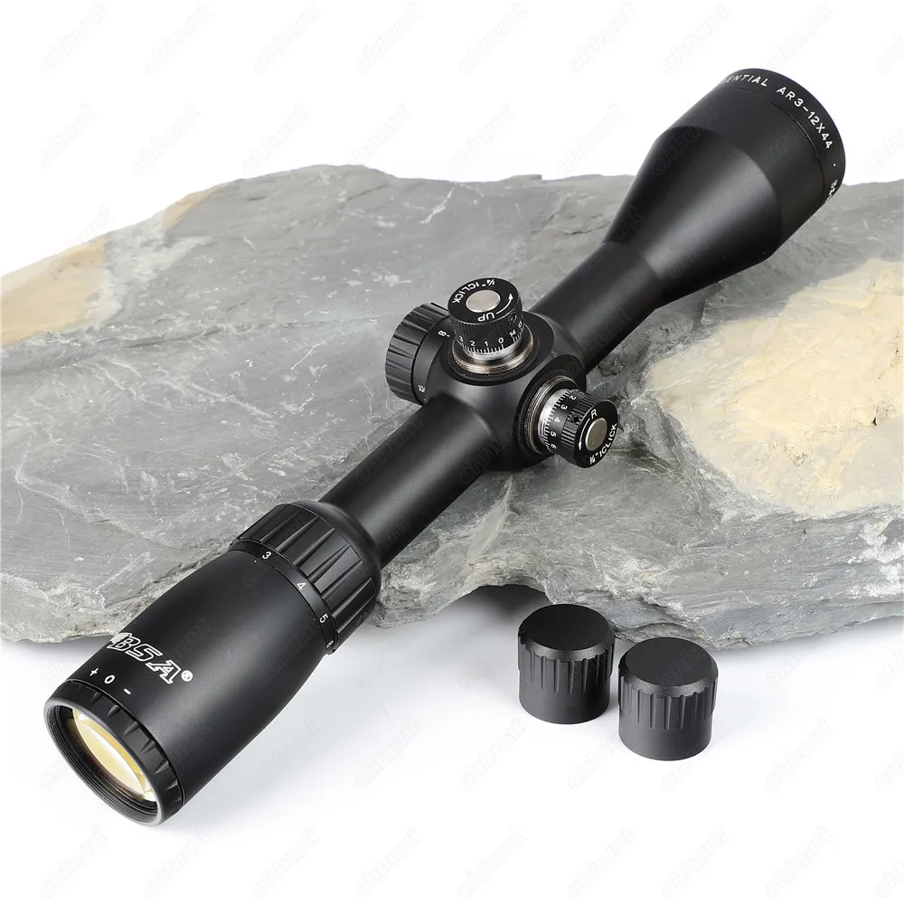 BSA Essential AR 3 12X44 SP охотничий винтовочный оптический прицел боковой Параллакс Mil Dot