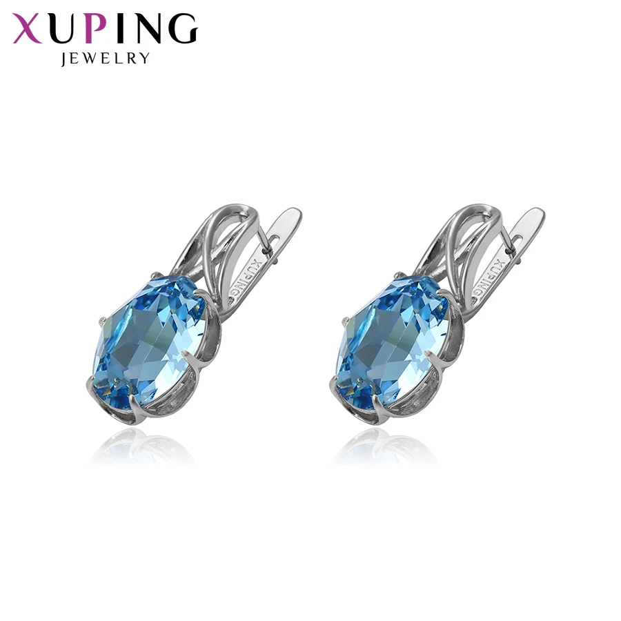 Xuping дешевые рекламные серьги темперамент кристаллы от Swarovski геометрические для женщин вечерние подарок ювелирные изделия S143.4-93952