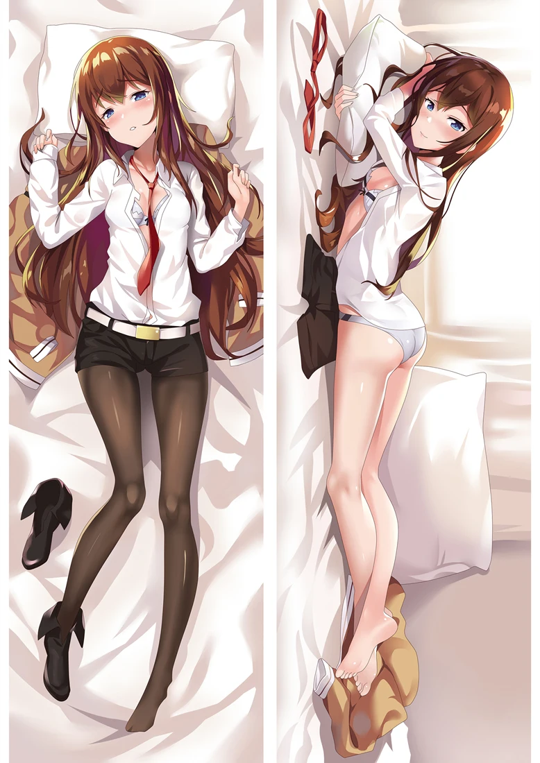 2019 февраль аниме Steins Ворота Makise Kurisu Шиина маюри дакимакура декоративная подушка