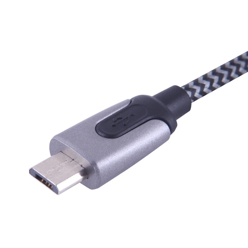 Зарядный кабель Snowkids Micro USB на Android 2 шт./лот быстрая зарядка 1 5 м плетеный нейлон