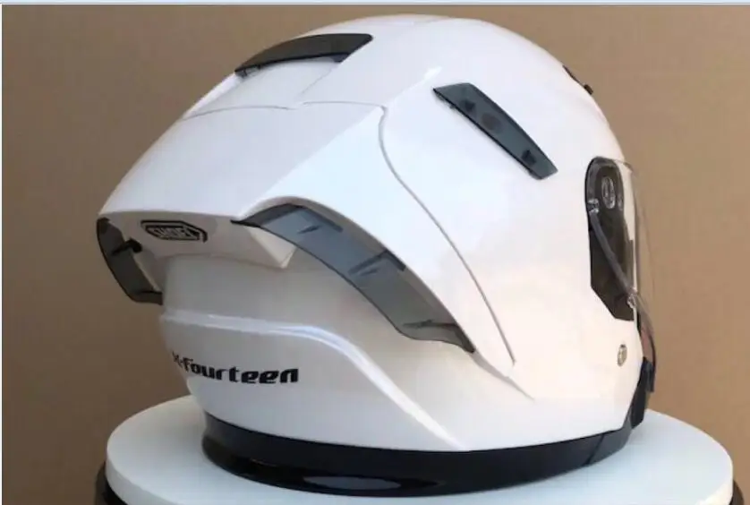 Новый 2019 белый черный мотоцикл двойной объектив Половина лица гоночный шлем |