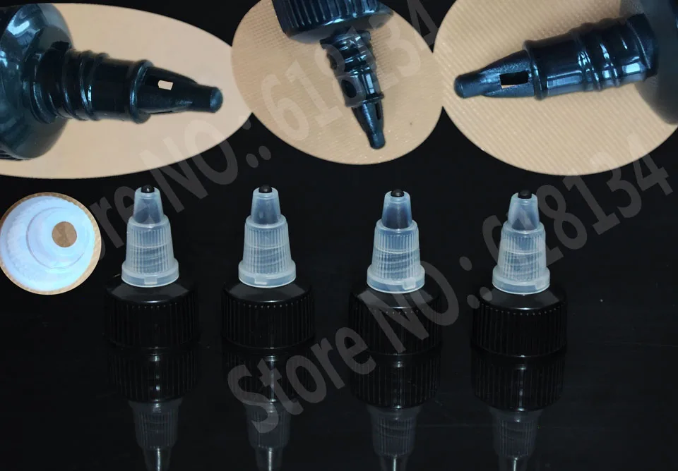 60 мл твист бутылки с капельницей прозрачный ПЭТ Материал капельница бутылка для