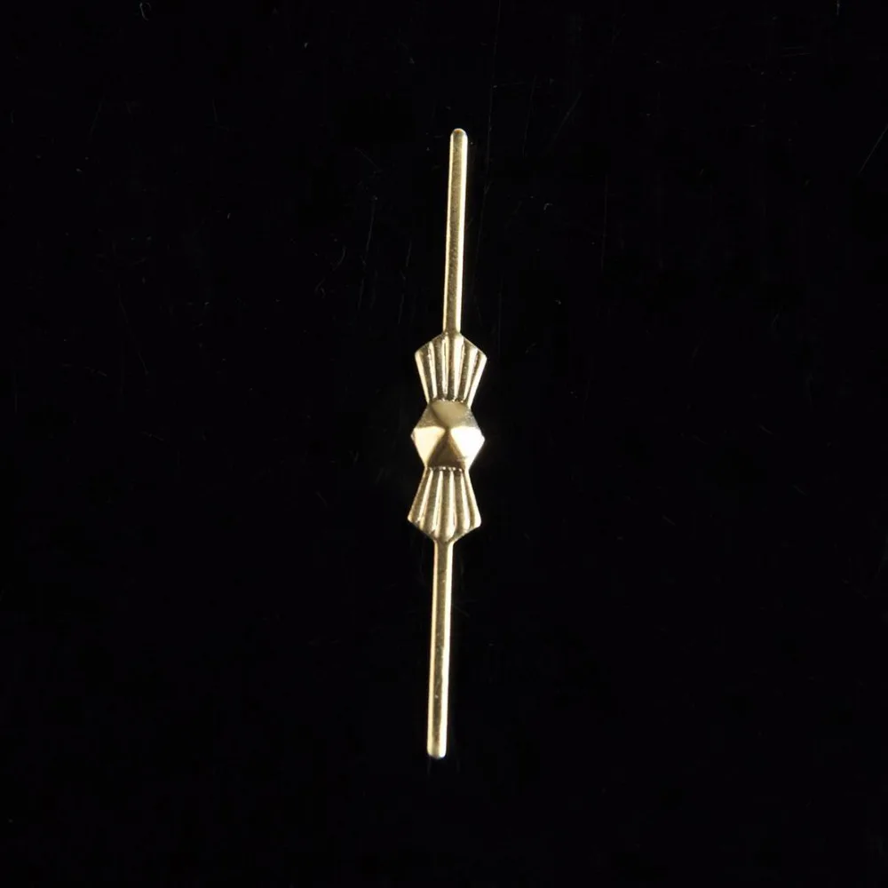 Бесплатная доставка 2000 шт l33мм хромированная/Золотая Бабочка Пряжка/зажимы для