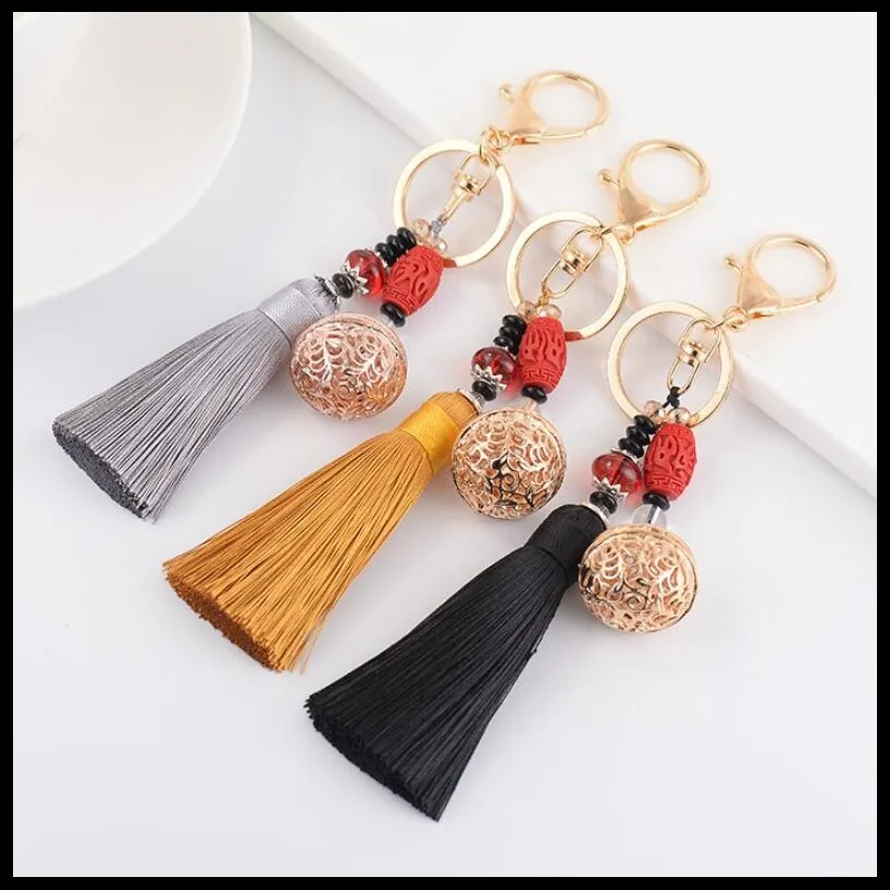 Новинка 2019 модный креативный брелок с кисточкой украшения для девушек в сумку