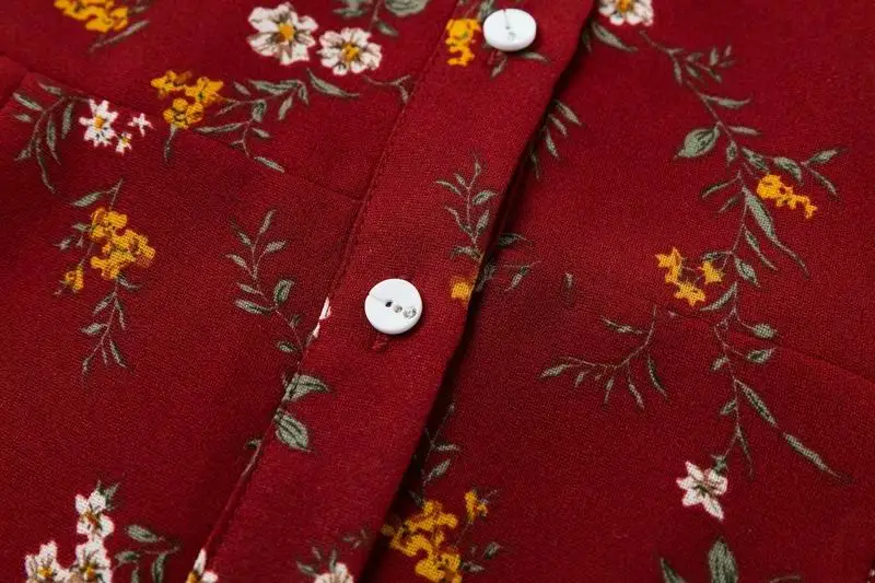 Women Summer Dresses 2019 New Floral Prints Above Knee Dress Female Vestidos | Женская одежда
