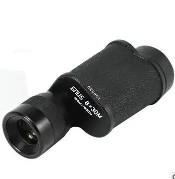 8X30 BAIGISH 8X30 10X40 12X45 Русский охотничий металлический Монокуляр телескоп Spyglass низкий светильник ночное видение определение туристический прицел - Цвет: 8X30