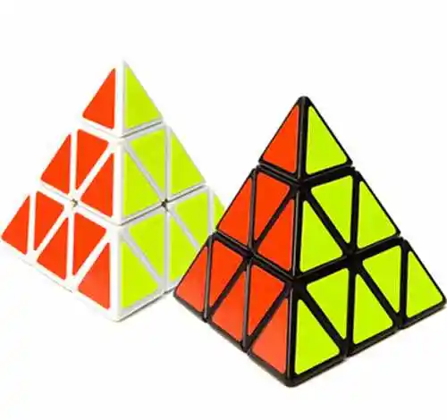 Бесплатная доставка 2017 Новый Магический скоростной куб Пирамида Cubo Magico