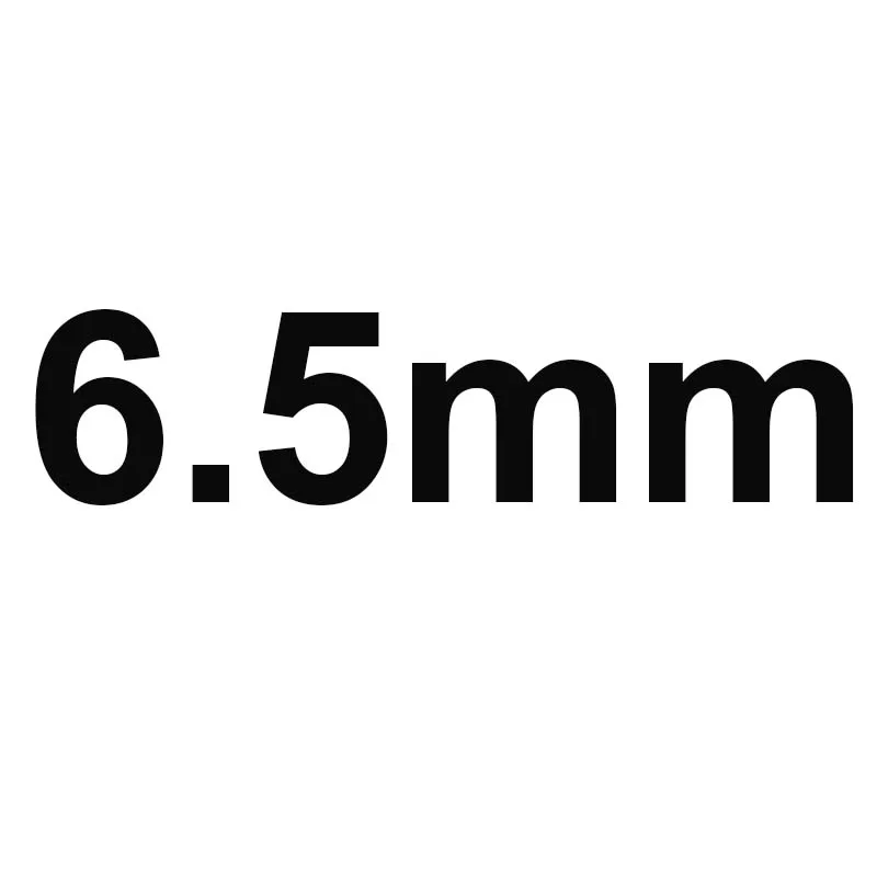 6.5mm 1 Игла для шитья+ 10 пластиковых маркеров, крючки для вязания крючком из алюминиевого сплава, иглы для вязания, инструмент для шитья - Цвет: 6.5mm