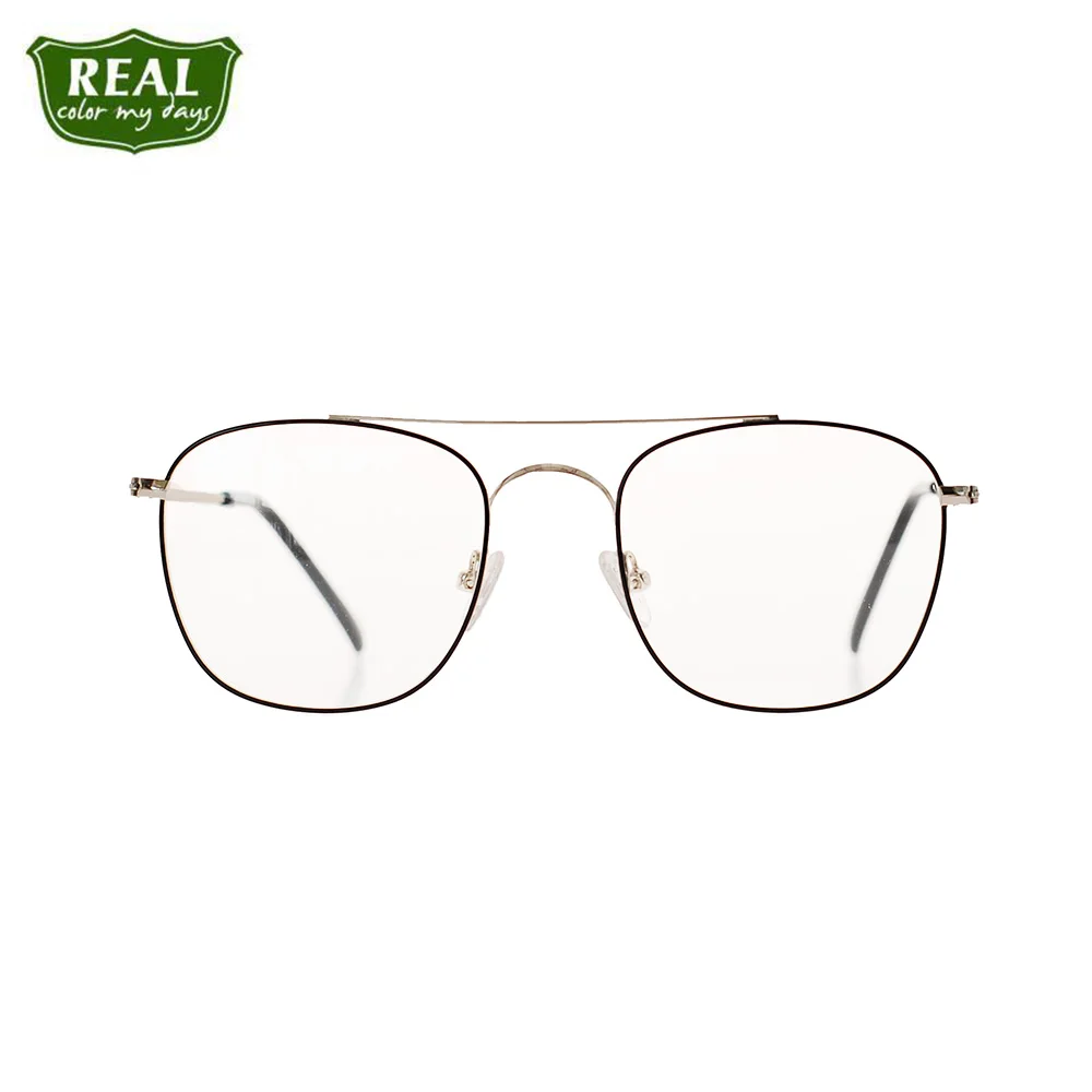 Модные очки в стиле ретро с тонким каркасом для студентов близоруких