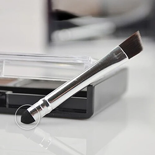 Профессиональная 2 цвета натуральная пудра для бровей Палитра Косметическая