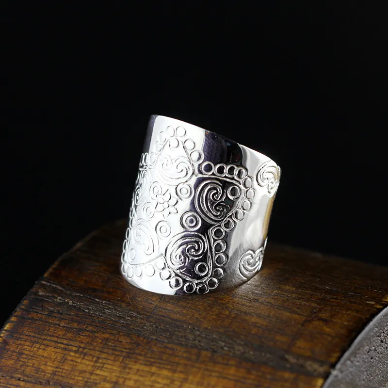 Женское и мужское кольцо L &amp P Винтажное из тайского серебра 925 пробы ручной